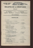 VITRY-LE-FRANCOIS (MARNE) - GUERRE 39/45 - BULLETIN DE LA RESISTANCE JUIN 1946 - DOCUMENTATION - Champagne - Ardenne