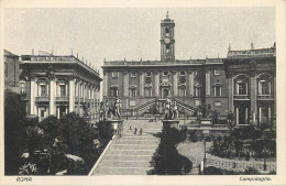 Postcard Italy Rome Campidoglio - Parks & Gärten