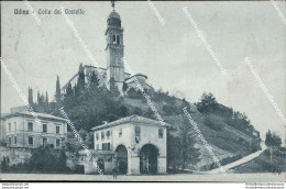 An627 Cartolina Udine Citta' Del Castello 1915 - Udine