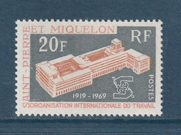 Saint Pierre Et Miquelon - YT N° 398 ** - Neuf Sans Charnière - 1969 - Ungebraucht