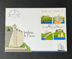 (b) Macau - 1986 Fortresses FDC (03-10-1986) - FDC