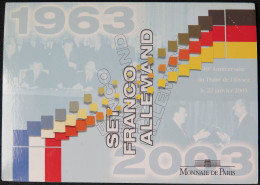 ALX2003X.1 - SET FRANCO ALLEMAND - 2003 Traité De L'Elysée - 1 Cent à 2 Euros - Germania