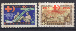 S5921 - RUSSIE RUSSIA Yv N°2094/95 * CROIX ROUGE - Neufs