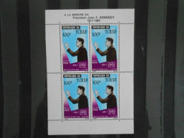 TCHAD YT BF 2 ANNIVERSAIRE DE LA MORT DE KENNEDY** - Unused Stamps