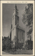 Woolworth Building, New York City, C.1930s - Manhattan Post Card Publishing Co Postcard - Manhattan