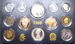 Italia - Serie Zecca Proof 1998 - 12 Valori - KM# PS15 - Gig# S.25/P - Mint Sets & Proof Sets