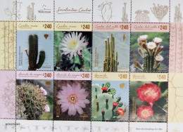 Argentina 2023, Succulents - Cacti, MNH S/S - Nuovi