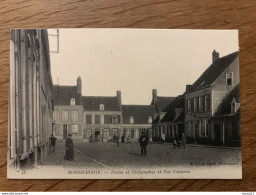 CPA HONDSCHOOTE 59 Postes Et Télégraphes Et Rue Coppens - Hondshoote