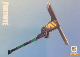 #145 Angular Axe - Uncommon Harvesting Tool - Carte Panini Fortnite Series 1 - 2019 - Altri & Non Classificati