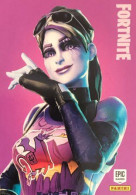 #166 Dark Bomber - Rare Outfit - Carte Panini Fortnite Series 1 - 2019 - Altri & Non Classificati