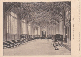 The Divinity School, Oxford  - Oxfordshire - UK - Unused Postcard - Sonstige & Ohne Zuordnung