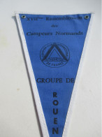 Fanion Souvenir/XVIIème Rassemblement Des Campeurs Normands/Groupe De ROUEN-Pont St Pierre  / CIF/1966           DFA89 - Flaggen