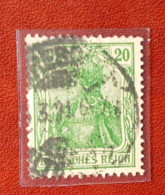 R506 REICH 1902-20  20 Pf - Usato - Gebraucht