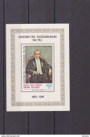 CHYPRE TURC 1981 ATATURK Yvert BF 2, Michel Block 2 NEUF** MNH Cote Yv 5 Euros - Nuevos