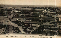 CPA - Egypte   ALEXANDRIA  - Vue Générale, Mosqué Sidi-Daniel,  Le Casino - Alejandría