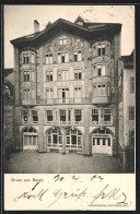 AK Basel, Gasthof Zum Bären  - Bazel