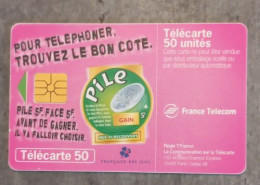 Carte Téléphonique Pile Ou Face - 1999