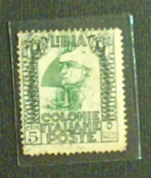 R 201 - Regno ITA - Colonie Libia 1927-37 5 C. - Usato - Libye