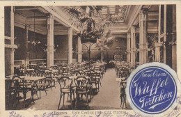 Bremen, Café Central (Inh. Chr.Harms) Gl1913 #F8300 - Sonstige & Ohne Zuordnung