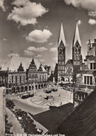 Bremen, Marktplatz, Rathaus Und Dom Gl1955 #F8236 - Autres & Non Classés