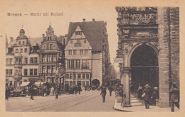 Bremen, Markt Mit Roland Ngl #F8255 - Andere & Zonder Classificatie