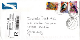 L79102 - Südafrika - 2008 - 20R Glanzhaubenturako MiF A R-LpBf SUNRIDGE PARK -> Deutschland - Briefe U. Dokumente