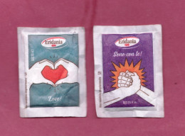 Sugar Packs Full, Bustine Zucchero Piene- Gesto 2, Love & Gesto 14, Soino Con Te.  Sulla Altra Faccia  -Croce Rossa - Sugars