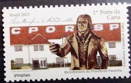 Brazil 2021, 100th Anniversary Of The Paulista Manifesto, MNH Single Stamp - Unused Stamps