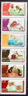 Brazil 2021, Beneficial Insects, MNH Stamps Strip - Unused Stamps