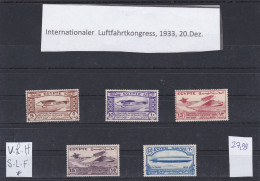 ÄGYPTEN - EGYPT - EGYPTIAN - INT.LUFTFAHRTKONGRESS - AVIATION 1933 GRAF ZEPPELIN - S.L.F- V.L. - Unused Stamps