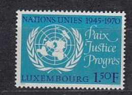 Luxemburg 1970 Nations Unies VAR  763a ** Mnh (59960) - Varietà & Curiosità