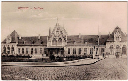 BINCHE. La Gare. (Feldpost) - Binche