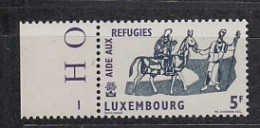 Luxemburg Aide Aux Refugies VAR  619c ** Mnh (59960B) - Varietà & Curiosità