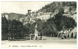 15 - B9088CPA - MURAT - Place De L'hotel De Ville - Très Bon état - CANTAL - Murat