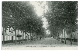 32 - B5356CPA - CONDOM - La Promenade Et Le Kiosque - Parfait état - GERS - Condom