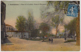 47 - B10822CPA - CASTELJALOUX - Place De La Cardine, Route De Marmande - Très Bon état - LOT-ET-GARONNE - Casteljaloux