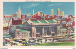 Union Station Kansas City 1952 - Bahnhöfe Ohne Züge