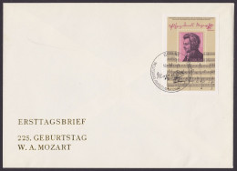 Block 62, "Mozart", Pass. Brief, ESSt. - 1981-1990