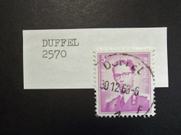 Belgie Belgique - 1958 - OPB/COB N° 1067 ( 1 Value ) - Koning Boudewijn Marchand  Obl.  Duffel - Oblitérés