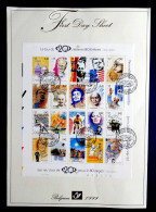 1999.. .LE TOUR DE 20ème SIECLE...1ère SERIE ....20 TIMBRES.......FDS 1999 - Oblitérés