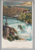 CH SH Rheinfall Ca. 1900 Litho C.Steinmann/H.Schlumpf #2169 Kunstdruckblatt - Neuhausen Am Rheinfall