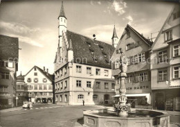 72168315 Biberach Riss Marktplatz Rathaus Biberach - Biberach