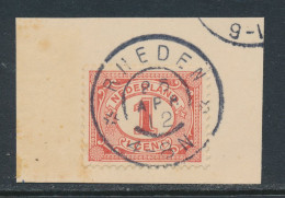 Grootrondstempel Rheden 1912 - Postal History