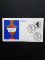 BERLIN MI-NR. 800 FDC MITLÄUFER KULTURHAUPTSTADT EUROPAS BERLINER BÄR 1988 - Ours