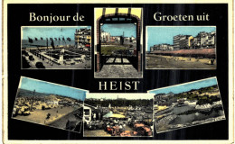 Heyst S/Mer   Carte Multi-Vues - Heist