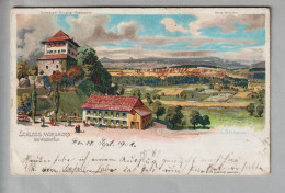 CH ZH Schloss Mörsberg Winterthur 1901-09-21 Litho C.Steinmann/H.Schlumpf #2178 - Winterthur