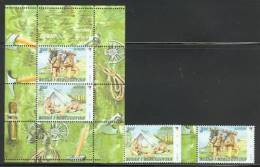 BOSNIA HERCEGOVINA  2007  EUROPA CEPT  Set + MS  MNH - 2007