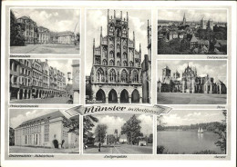 72162829 Muenster Westfalen Universitaet Rathaus Dom Aasee Ludgeriplatz Biblioth - Münster