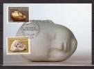 " FRANCE / ROUMANIE : OEUVRE DE CONSTANTIN BRANCUSI " Sur Carte Maximum De 2006. N° YT 3963 3964. Parf état CM à Saisir - 2000-2009