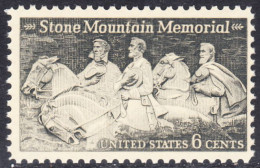 !a! USA Sc# 1408 MNH SINGLE (a2) - Stone Mountain - Unused Stamps